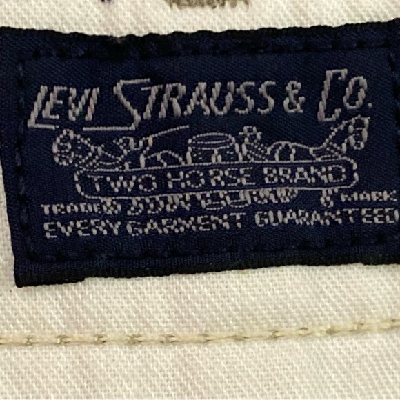 Levi's Two Hose Brand Khaki Pants Men’s Size 38 X 34 Chino Straight  Flat Front - Picture 13 of 16